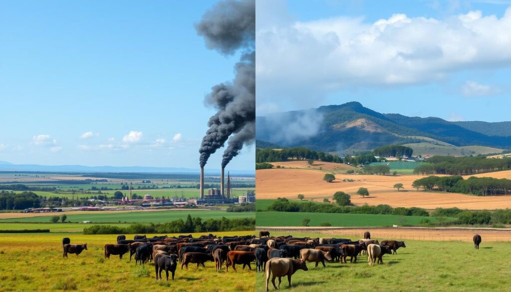 Environmental impact of red meat